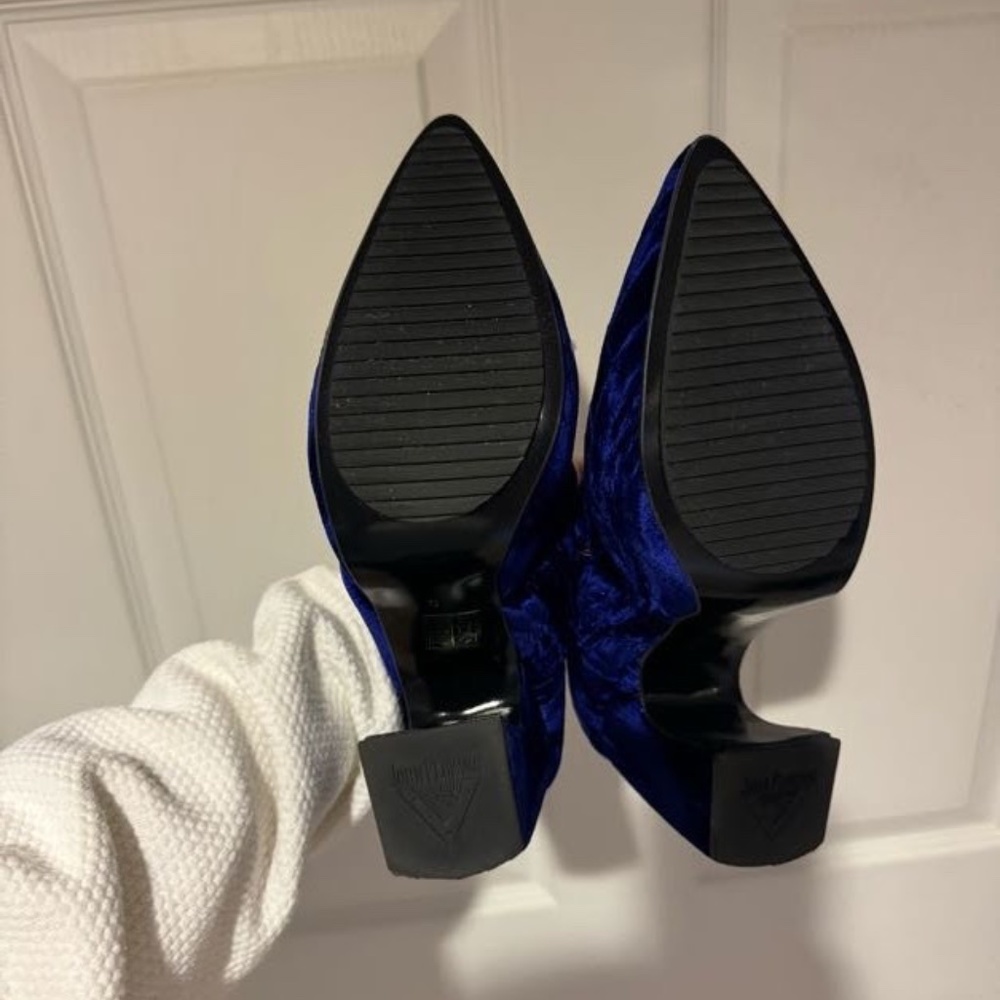 Fluevog, size 8, blue - Picture 4 of 4
